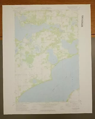 Walker Lake Minnesota Original Vintage 1973 USGS Topo Map 27  X 22   • $19.95