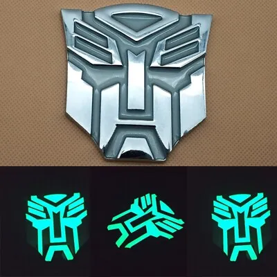 Metal Chrome Transformers Autobot Logo Emblem Trunk SUV Auto Badge Sticker Decal • $15.99