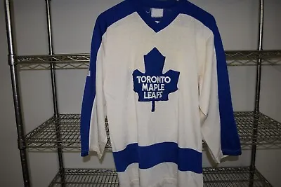 Toronto Maple Leafs Vtg 70s Murphy Durene Hockey Jersey Sewn Logos • $39