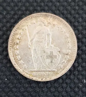 Switzerland  1950 B  Half Franc   BU Silver Coin  BU  4723 • $14.99
