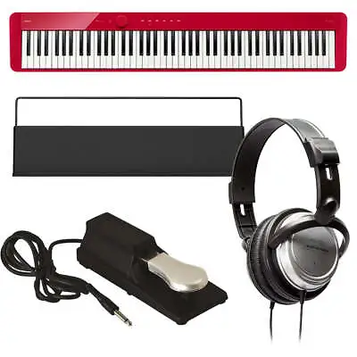 Casio Privia PX-S1100 Digital Piano - Red BONUS PAK • $699