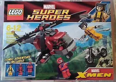 £125 • Buy LEGO 6866 Marvel Super Heroes Wolverine's Chopper Showdown Brand New Sealed Box