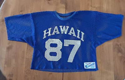 Vintage 80s HAWAII Shirt Medium See Through Mesh • $50