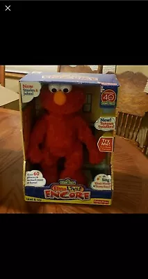 Fisher Price Elmo Live Encore Works Taken Out Of Box To Replace Batteries.... • $250