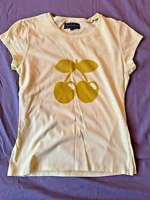 Genuine Pacha Ibiza Short Sleeve T-shirt Mustard/Yellow Vintage Back Print • £15.99