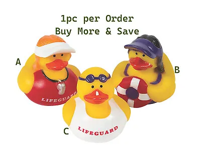 Lifeguard Rubber Duckies Ducks Choose Style Jeep Ducking - US Shipper • $9.39