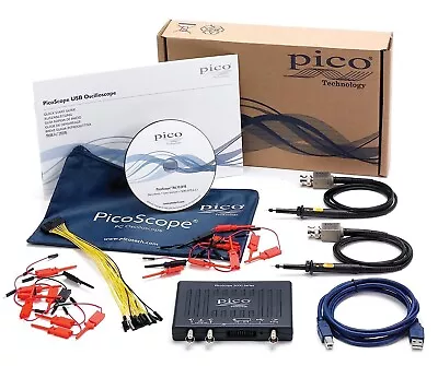 PicoScope 2205 MSO 2 Channel 25MHz Oscilloscope USB Digital PC Handheld Scope • £92