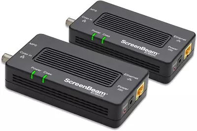 Screenbeam Moca 2.5 Network Adapter For Higher Speed Internet Ethernet Over Coa • $153.54