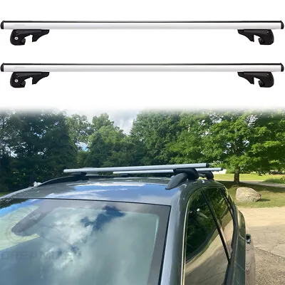 For GMC Terrain 2011-2020 53  Lockable Roof Rack Cross Bar Luggage Cargo Carrier • $139.27