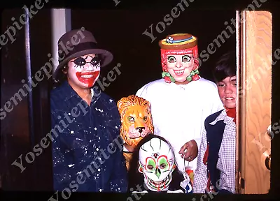 Sl82 Original Slide 1977 Halloween Kids Costumes 742a • $9.25