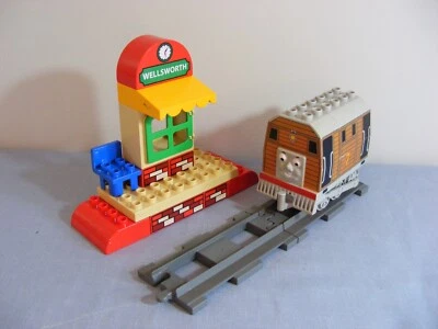 $62.10 • Buy Duplo Lego Thomas Tank Toby At Wellsworth Station 5555  Complete