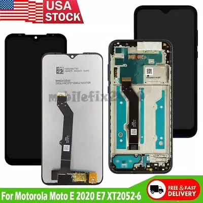 Replace For Moto E 2020 Moto E7 XT2052 LCD Display Touch Screen Digitizer ±Frame • $25.63