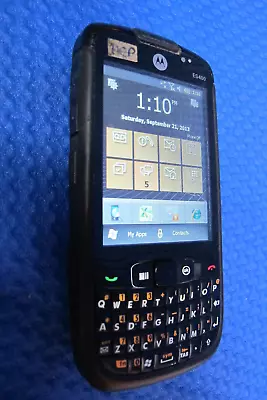 £32.50 • Buy Motorola ES400 Unlocked Black QWERTY PDA Barcode Scanner Windows Mobile 6