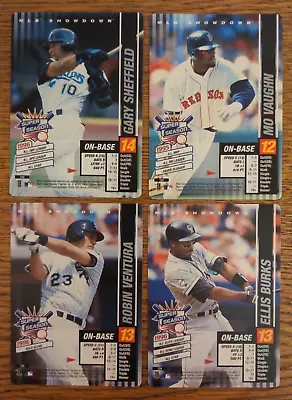 MLB Showdown 2002 Super Season Lot - Sheffield Vaughn Ventura Burks • $11.99