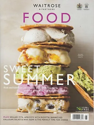 £1.20 • Buy Waitrose Food Magazine - August 2022 - Sweet Summer