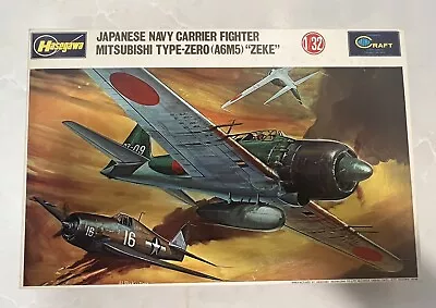 1/32 Scale Hasegawa Mitsubishi Type Zero A6M5 Zeke  #JS070 - FREE SHIPPING • $21.50