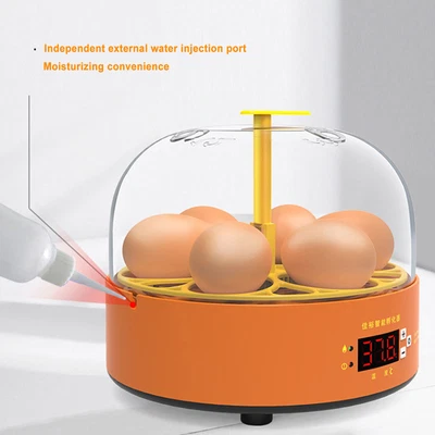£39.47 • Buy 6 Eggs Incubator Temperature Control Digital Automatic Chicken Duck Hatcher