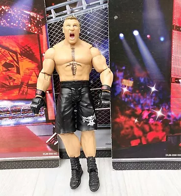 WWE Mattel Figure BASIC SUPLEX CITY FARMER BROCK LESNAR Toy KID Wrestling UFC • £9.96