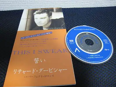 Richard Darbyshire This I Swear Japan Promo 3 Inch CD Single Living In A Box • $49.99