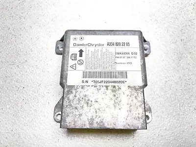 08-11 Mercedes C350 C300 W204 Srs Safety Control Module 2048202285 Oem Lot217 • $49