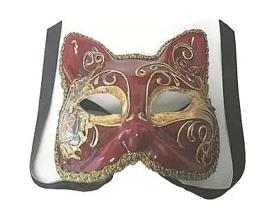 Hand Painted Original Venezia ITALY Mardi Gras Masquerade Mask • $29.95