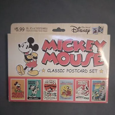 Mickey Mouse Classic Post Card Set USPS OPEN UNUSED  • $7.20