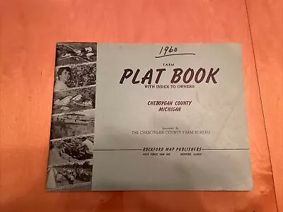 Cheboygan County Michigan Plat Book - 1960 • $9.99