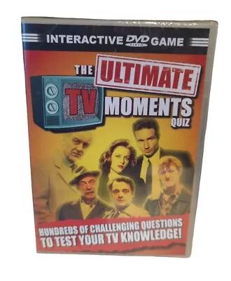 Ultimate TV Moments Quiz (DVD 2008) Interactive DVD Game New & Sealed • £4.99