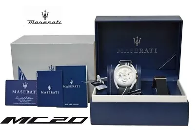 Maserati MC20 Trimarano Yacht Master Chronograph Bioceramic Limited 41MM Watch • $249.99