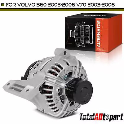 New Alternator For Volvo S60 2003-2006 S80 V70 XC90 L5 2.4L 2.5L 160A 12V CCW 6G • $139.99