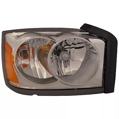 06-07 Dodge Dakota Headlight Headlamp CAPA Chrome Bezel Right Passenger Side • $95.15