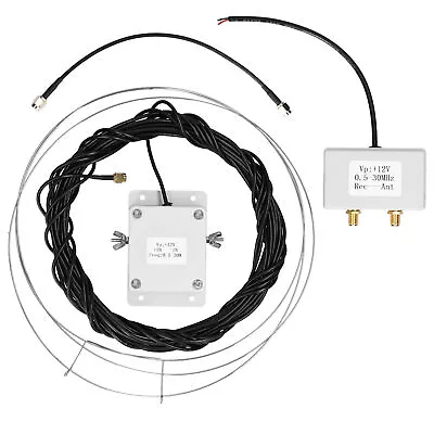 MLA-30+ (plus) Loop  Active Receive Antennas Low Noise Medium Short J1Q5 • £31.58