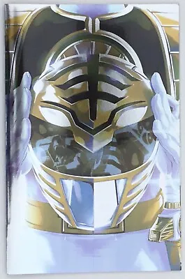 MORPHIN POWER RANGERS 40 WHITE HELMET CHROME FOIL VARIANT Comic Hasbro Brand New • $4.96