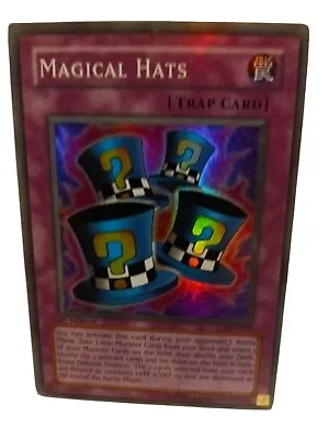 Yu-Gi-Oh! - Magical Hats (PSV-033) - Pharaohs Servant - 1st Edition - Super Rare • $49.99