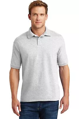 Hanes EcoSmart - 5.2-Ounce Jersey Knit Sport Shirt - 054X • $15.73