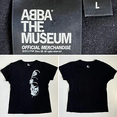 £24.70 • Buy ABBA Short Sleeve T-shirt, Cotton Jersey, Black, Women's Large