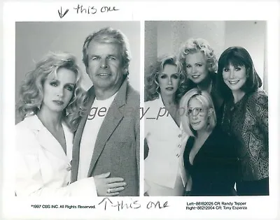 1997 Two Images Of Stars In Knots Landing Original News Service Photo • $14.99