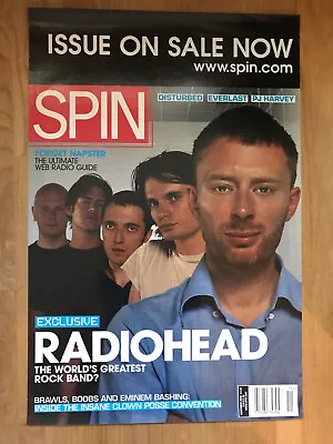 $11.99 • Buy RADIOHEAD Spin Promo Poster 24x36