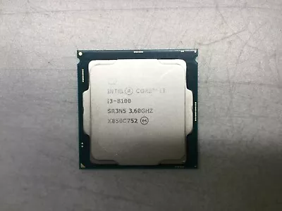 AU Seller Intel Core I3 8100 CPU LGA1151 Tested • $48