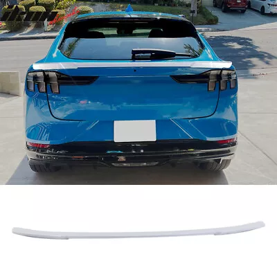 Fits 21-23 Ford Mustang Mach-E R Style Trunk Spoiler #A3 Space Metallic White • $116