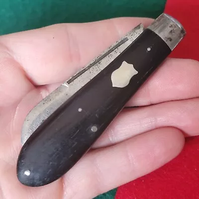 Old Vintage Antique Maher Grosh Toledo Teardrop Jack Folding Pocket Knife • $169.99