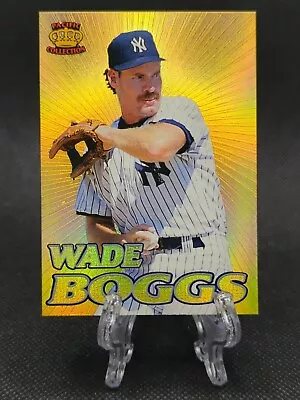 1995 Pacific Gold Prisms #6 Wade Boggs Baseball Card New York Yankees • $2.99