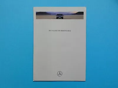 Brochure / Catalogue / Brochure Mercedes W140 S-Class - 01/91 • $3.40