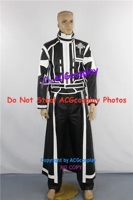 D.Gray-man Yu Kanda Cosplay Costume Faux Leather Made Include Gloves • $93.99