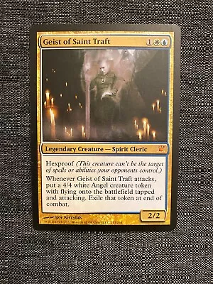 ***MTG 1 X GEIST OF SAINT TRAFT From Innistrad In LP/NM • $5