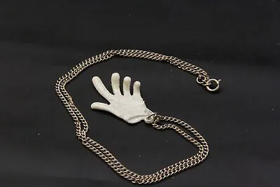 Michael Jackson White Sparkle Glove Necklace  - New Dead Stock - RARE! • $19.99