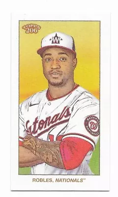 2022 Topps 206 T206 Online Wave 3 Hindu Back Victor Robles Nationals - 3 Copies! • $36