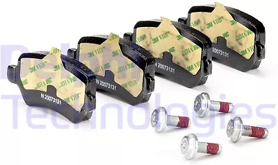 Delphi LP1681 Rear Brake Pads Set For Vauxhall Astra Zafira Meriva Combo Corsa • £19