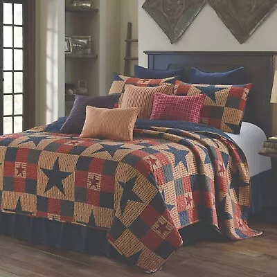 Virah Bella - Mountain Cabin TWIN Lightweight Reversible Quilt W/ Pillow Sham • $32.47