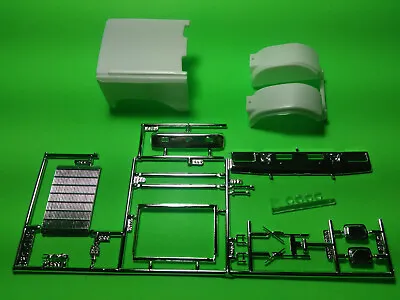 GMC General 1/25 Semi Truck Model Hood Fenders Front End Chrome Grill Bumper Lot • $19.99